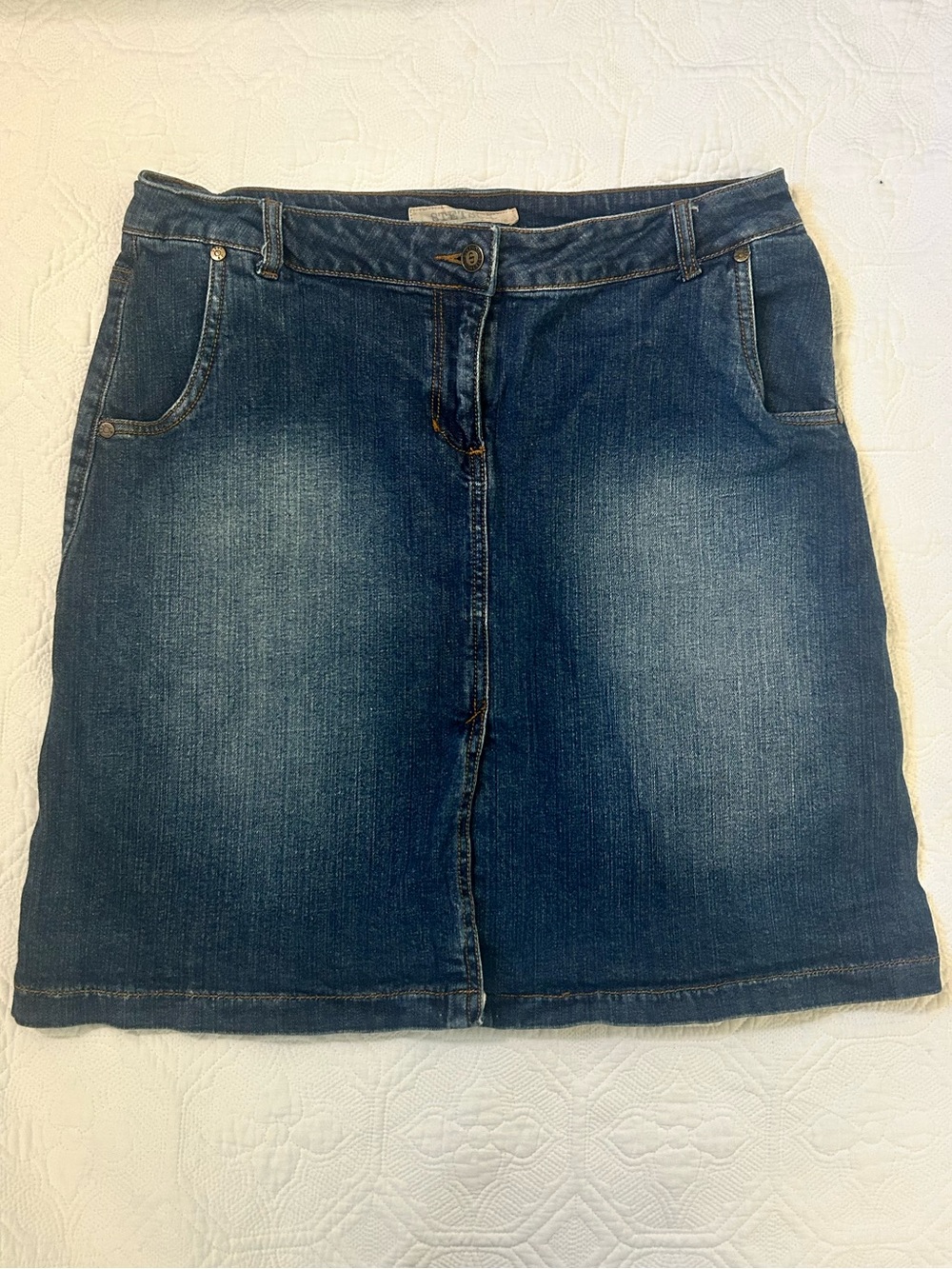 Stetson 2003 Blue Denim Skirt